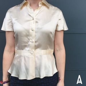 Banana Republic 100% Silk Blouse